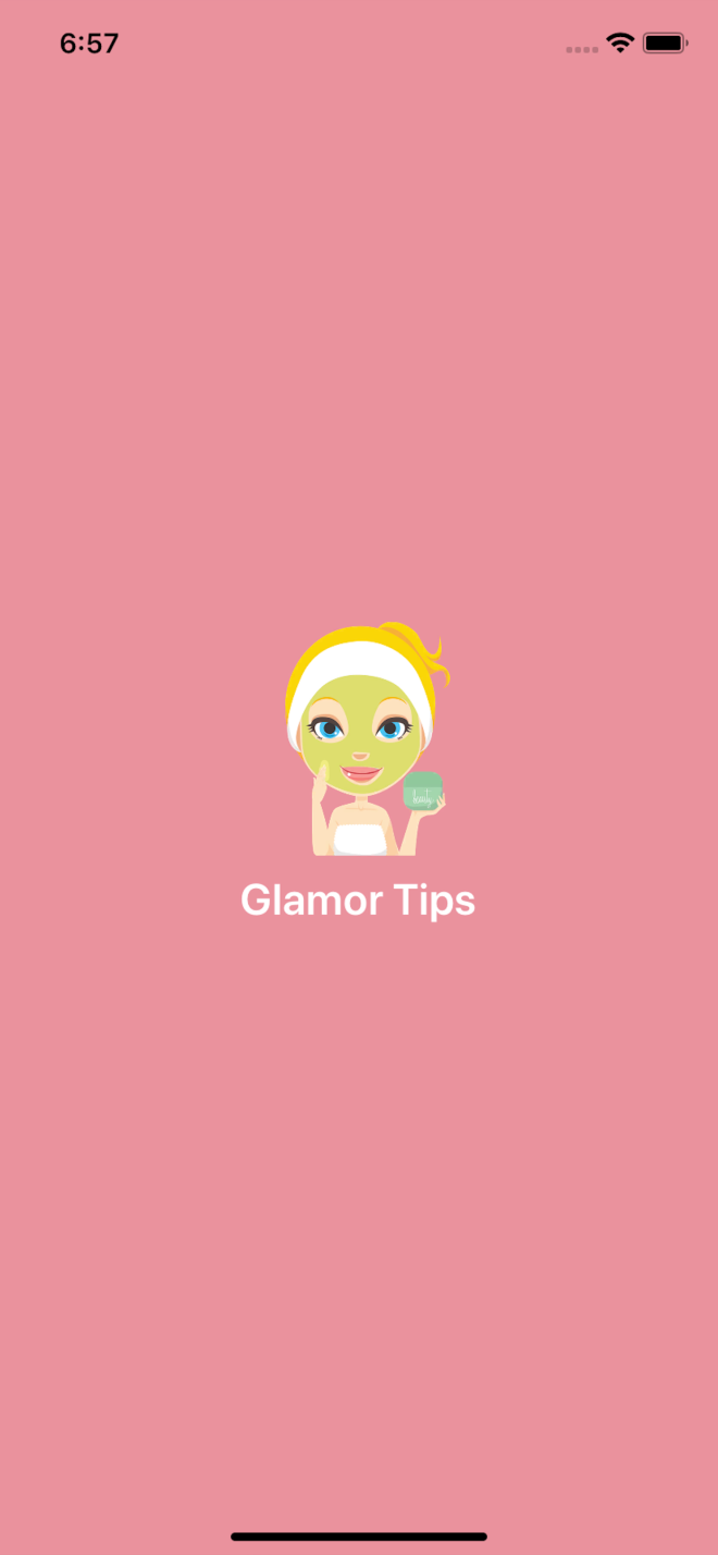 Glamor Tips Application