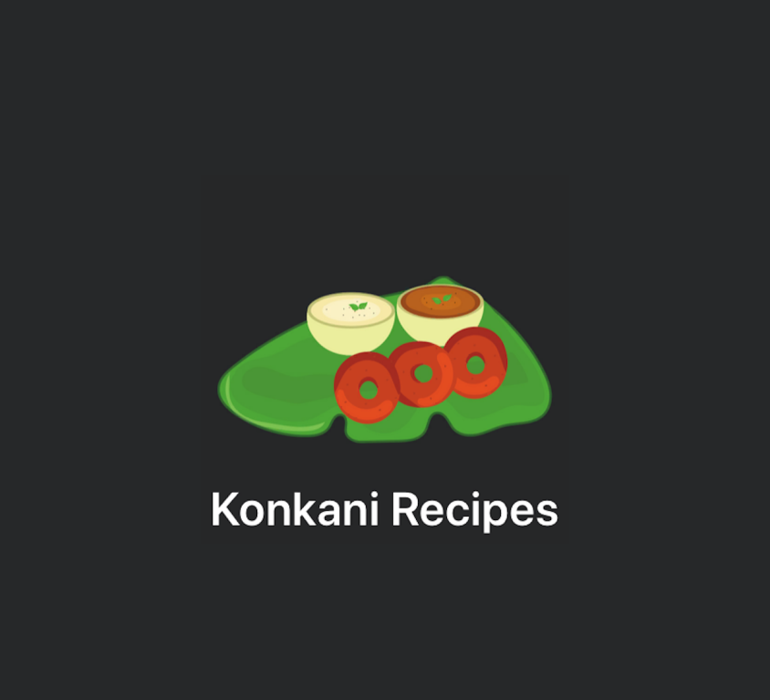 Konkani Recipes Application