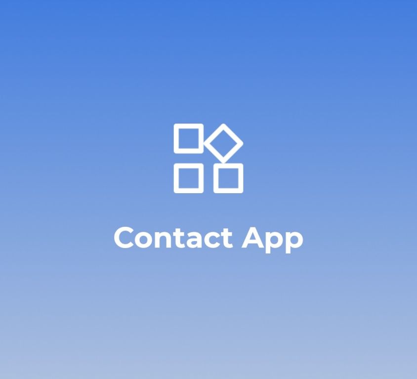 Contact App